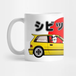 Civic EF Kanjo Mask Mug